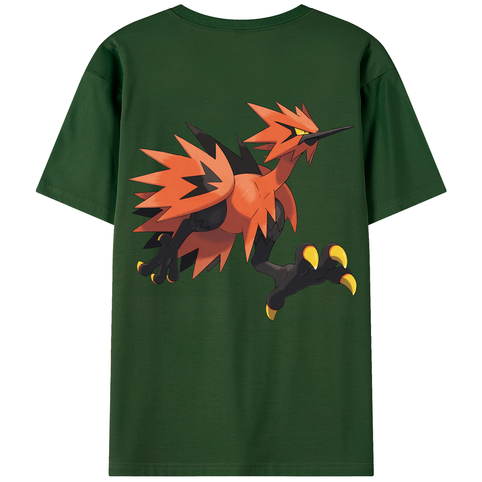 （画像用） ポケットモンスター Pokémon 綿100％半袖Tシャツ（背面プリント）